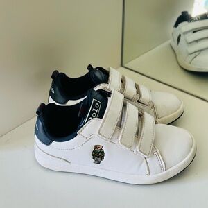 Boys Ralph Lauren teddy sneakers